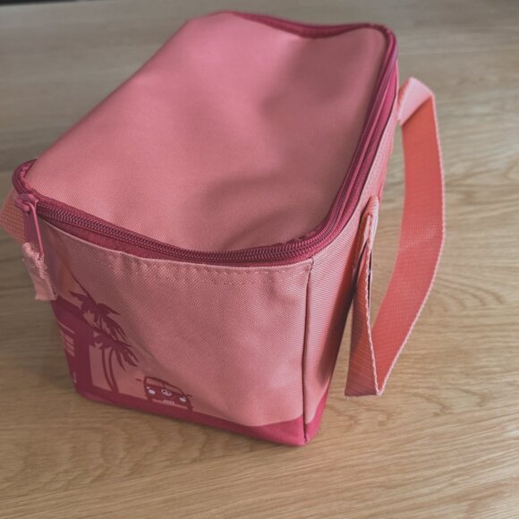 TRADER JOE's 2025 Mini Insulated Reusable Tote Bag, Peach - Picture 3 of 16